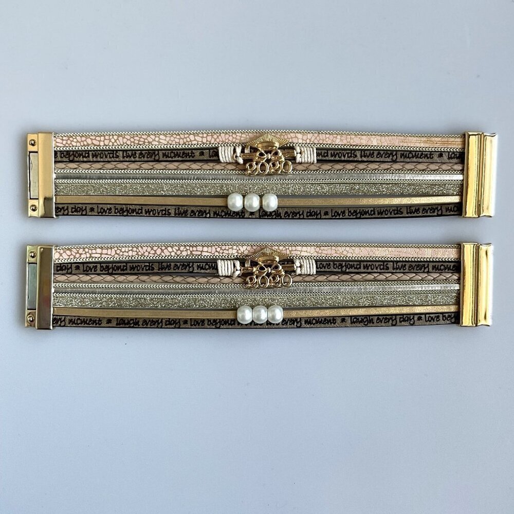 DIY GRADUATION BRACELET SET 2 PARTY DECOR